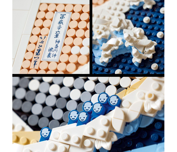 LEGO Art 31208 Hokusai – „Wielka fala” - 1090575 - zdjęcie 4
